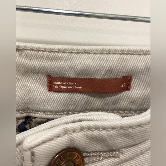 Anthropologie Pilcro Ultra High-Rise Utility Denim Shorts. Size 29. - Picture 5 of 9